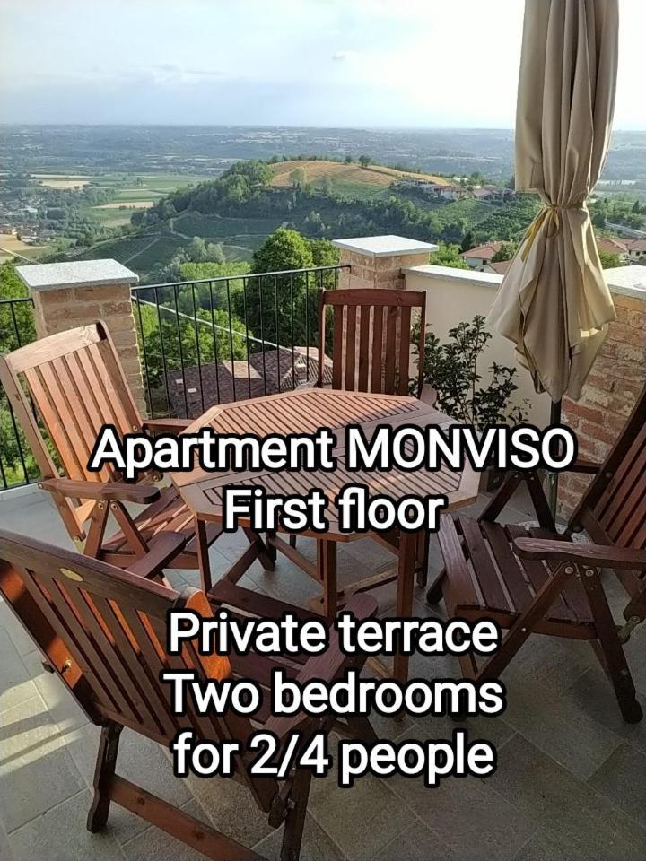 Casa Mantel Holiday Home Panoramic View In Langhe Novello Exterior foto